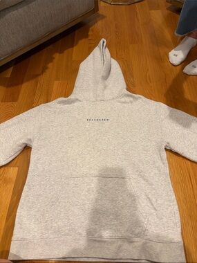 Beachkrew Men's Light Gray Crewneck Hoodie